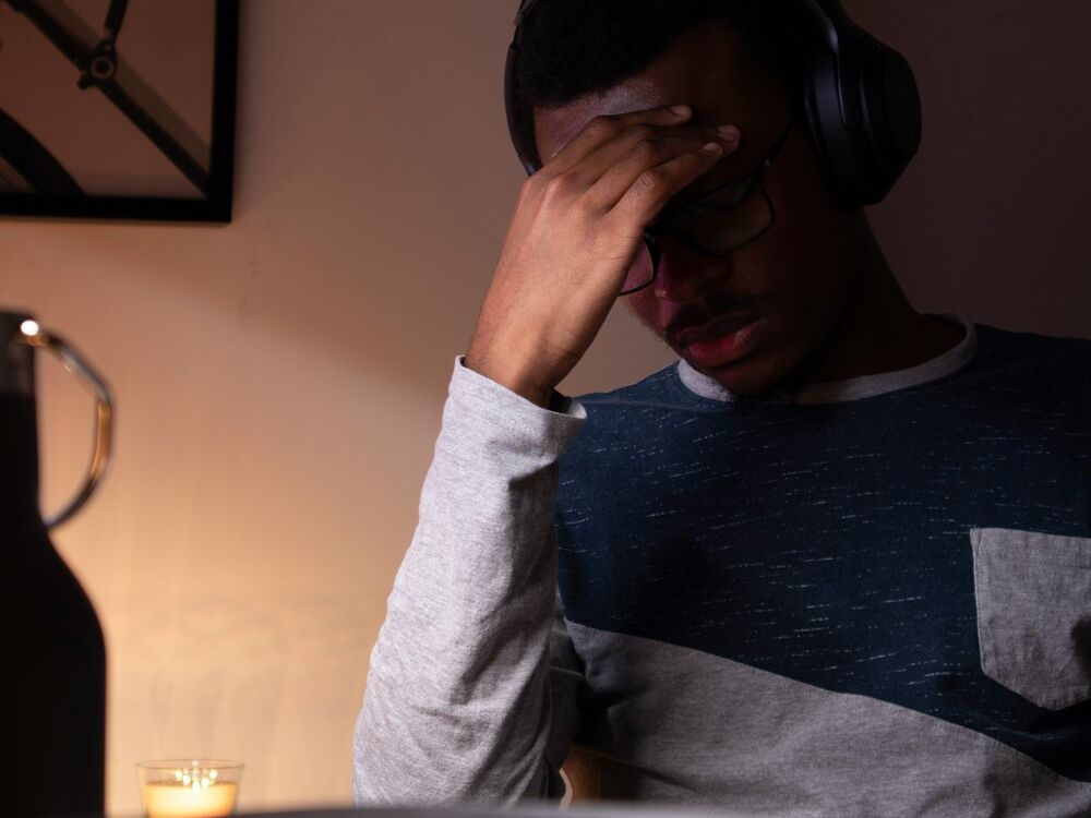 Me frustrated with technology